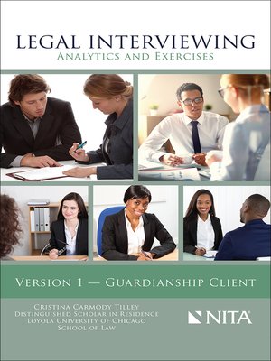 cover image of Legal Interviewing: Analytics and Exercises, Version 1